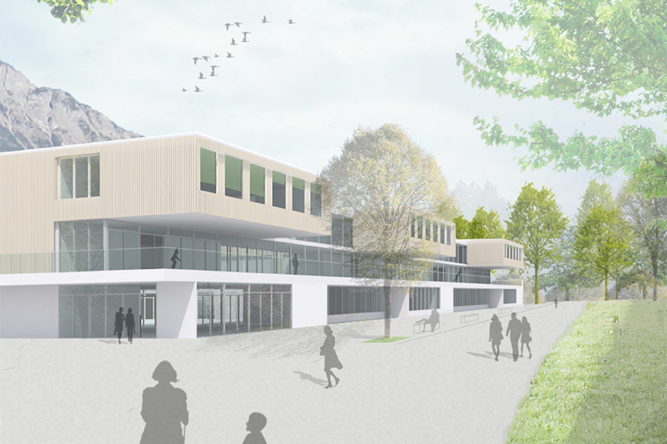 2.Phase WB Schulzentrum Hall in Tirol SCHWINDE ARCHITEKTEN